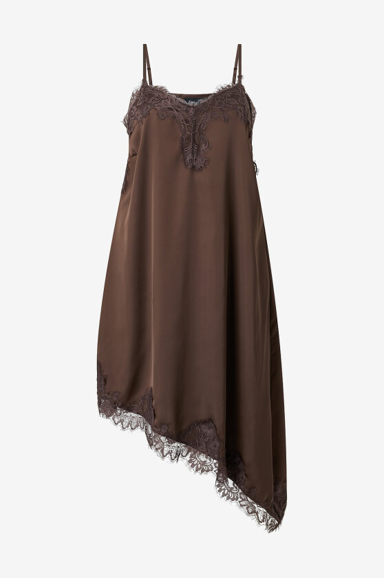 Kjole mKath S/L Midi - Brun