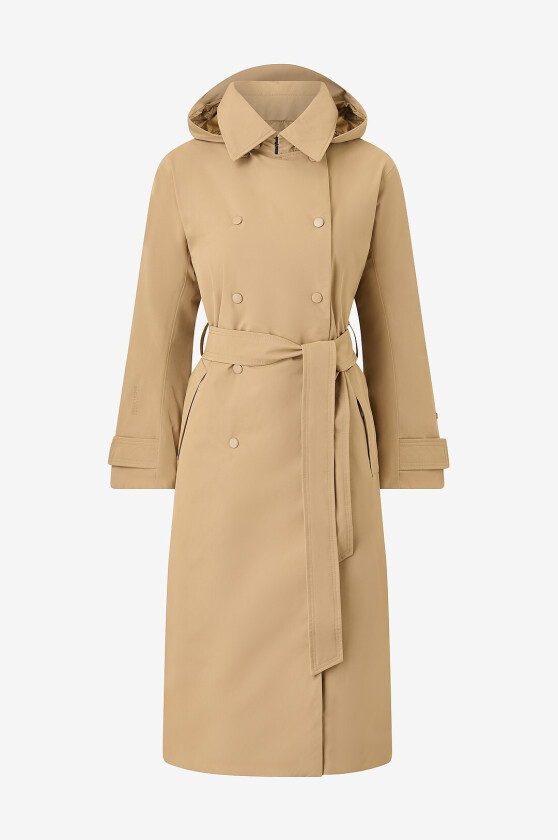 Trenchcoat W Avenue Ins Long - Brun