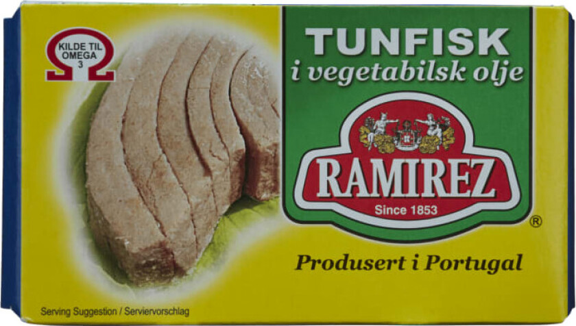 Ramirez Tunfisk i Vegetabilsk Olje 120g