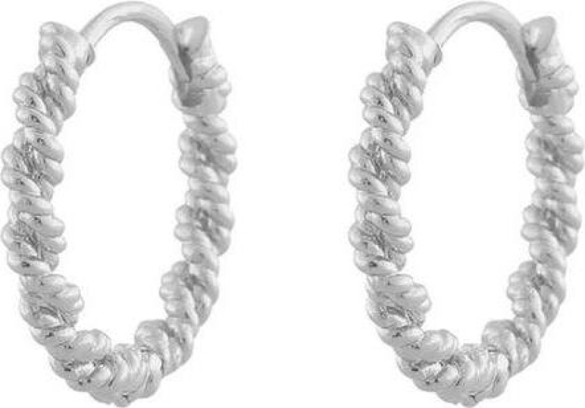 Snö Of Sweden Exibit Ring Ear Plain Silver 20mm