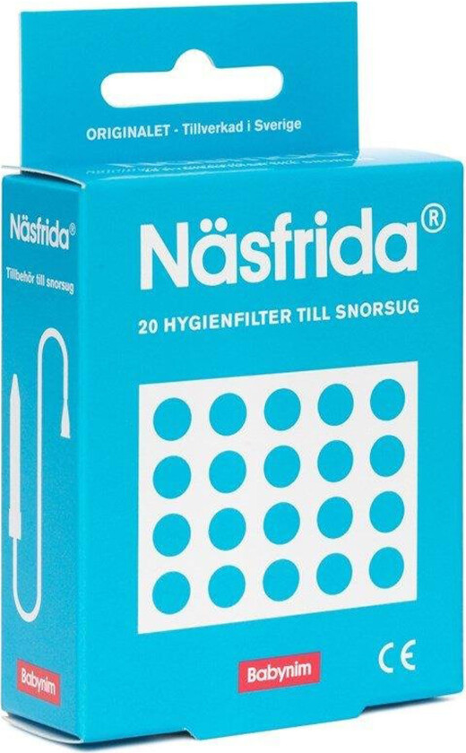 Hygienefilter til nesesuger, 20 stk.