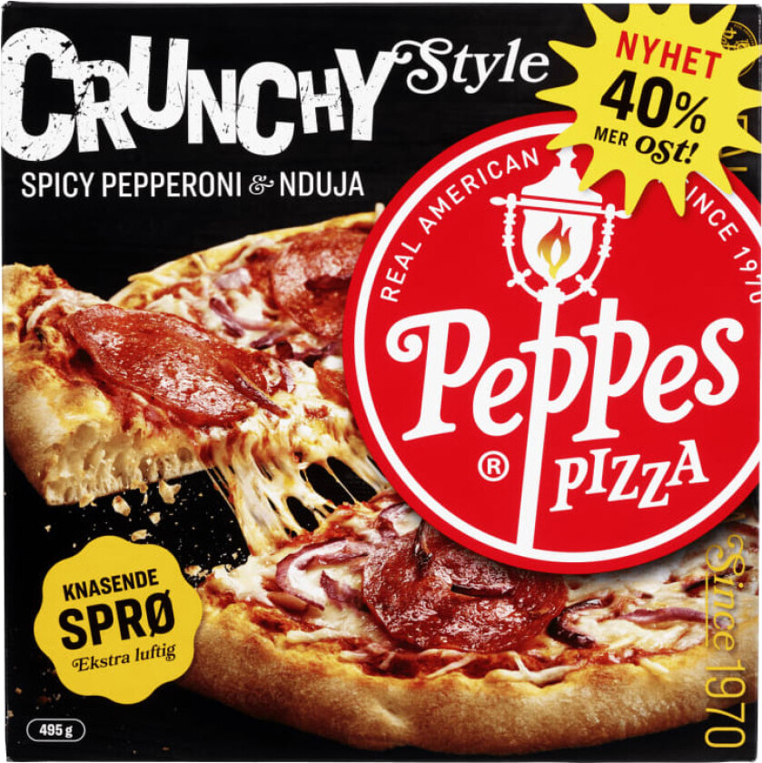 Peppes Pizza Pepperoni&Nduja 495g