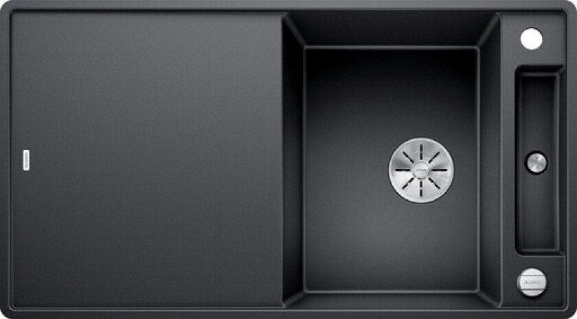 Axia III 5 S-F kjøkkenvask, 90,5x50 cm, antrasitt