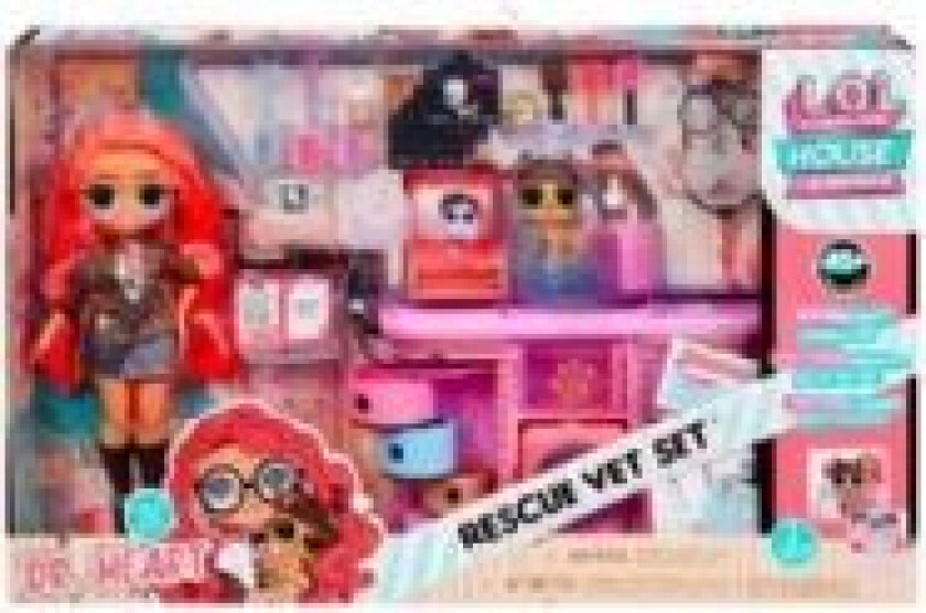 Lol Surprise Rescue Vet Set Lol Veterinær Lekesett 591559