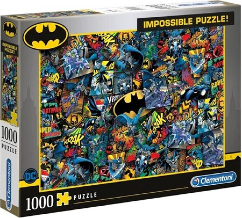 Puslespill 1000 Imposs Puzzle Batman