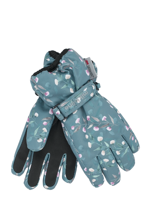 Polyester Gloves Aop - FLORAL SHADOW AOP - 110/116