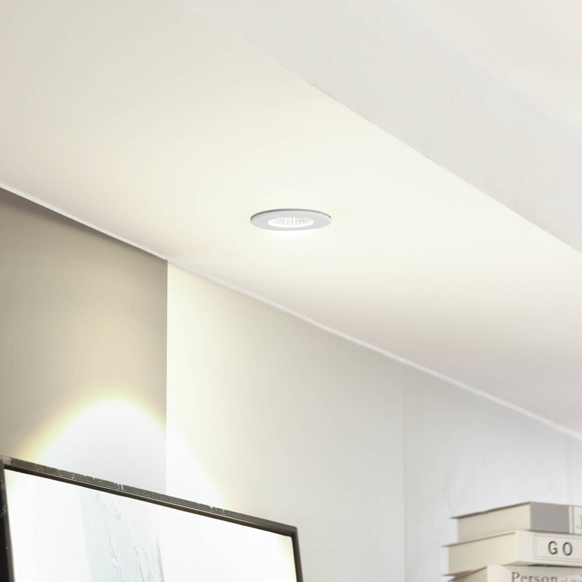 LED-downlight Lirin, hvit, 3 000 K