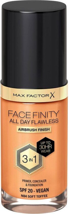 Facefinity All Day Flawless 3-In-1 Foundation #N84 Sof