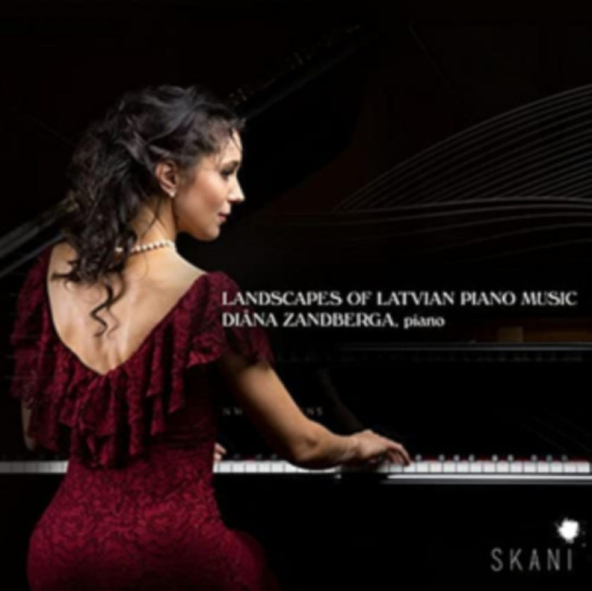 Diana Zandberga Diana Zandberga: Landscapes Of Latvian Piano Music CD