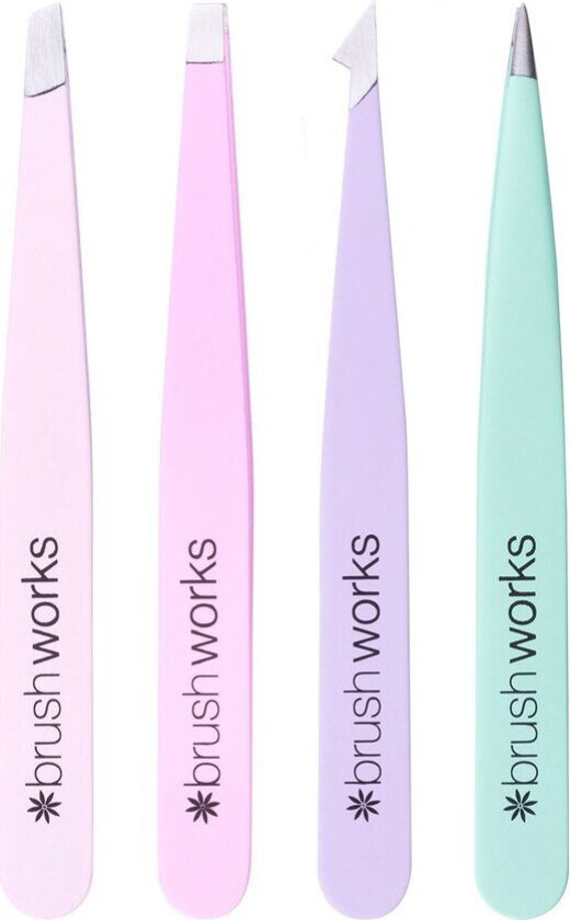 HD Combination Tweezer Set Pastel