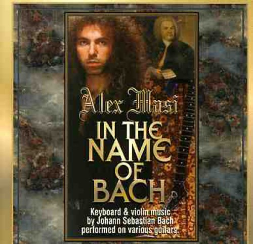 Alex Masi In The Name Of Bach CD