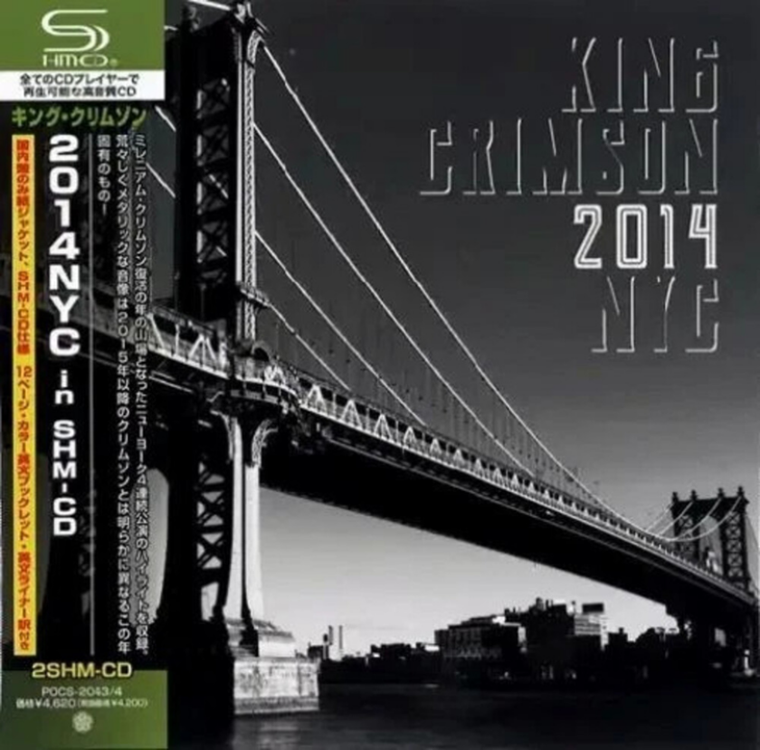 King Crimson 2014 Nyc Paper Sleeve ShmCD CD
