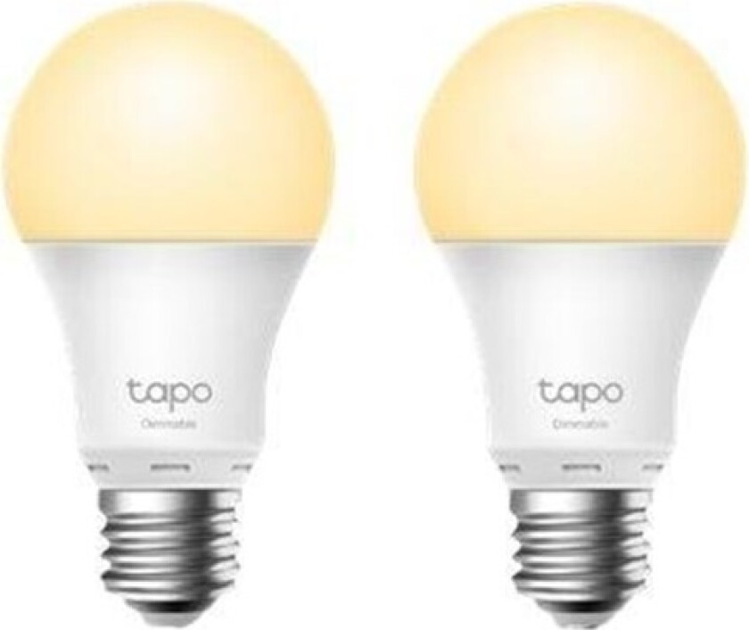 TAPO L510E (2-PACK) Smart Wi-Fi Light Bulb Dimmable