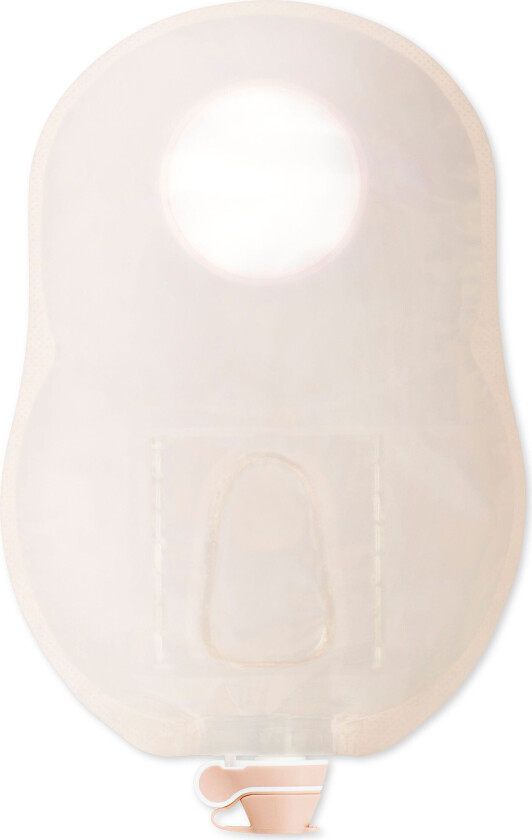 Urostomipose, 24890 Conform 2 delt urostomipose, ringstr 45 mm, transparent, 30 stk.