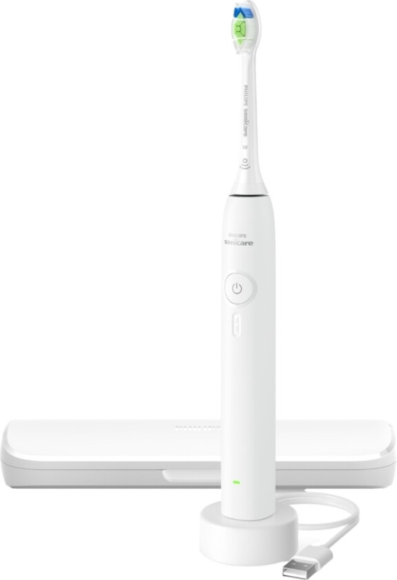 Sonicare 3100 Series HX4033/21 elektrisk tannbørste, hvit