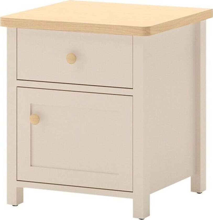 nattbord Story Beige, eik - Beige, eik