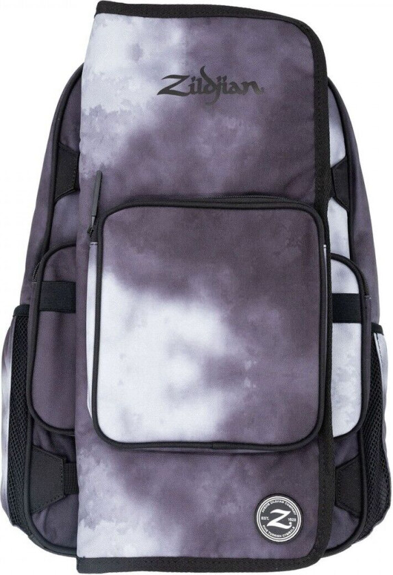 Student Backpack & Stick Bag Black Raincloud