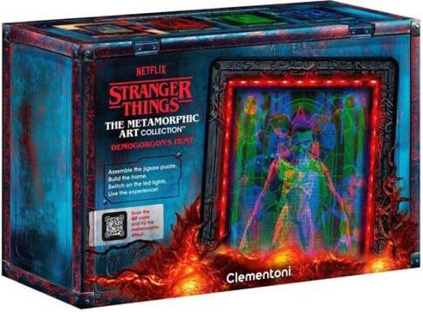 Puzzle Stranger Things - Demogorgon - Metamorphic art collection 520 pieces 2D Puslespill