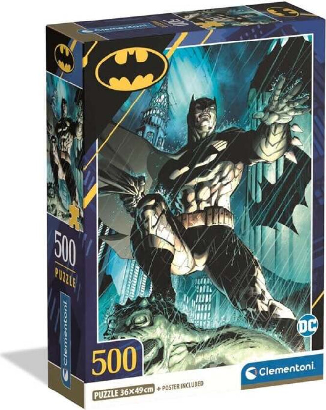 Puzzle Batman Compact Box 500 pieces 2D Puslespill