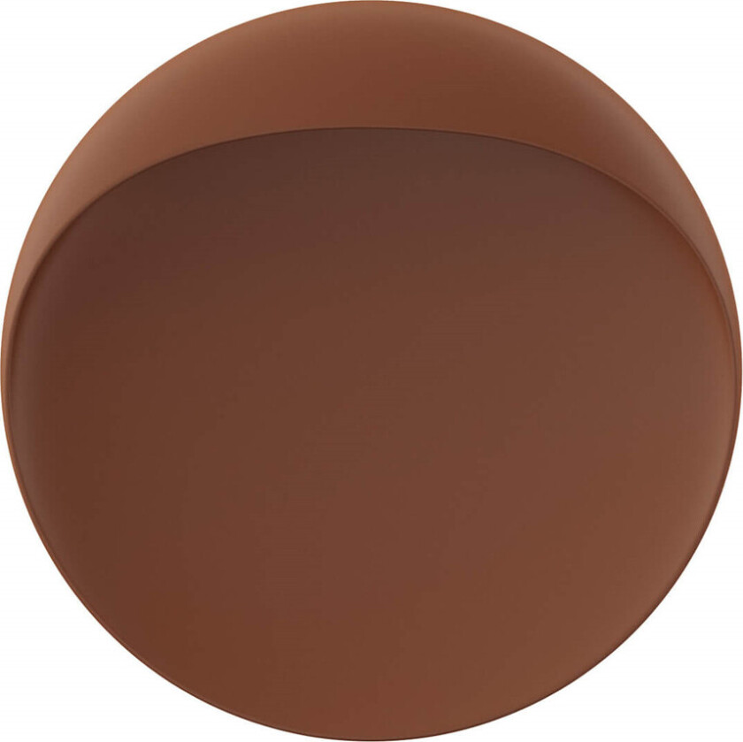 Flindt vegglampe Ø20 cm Corten