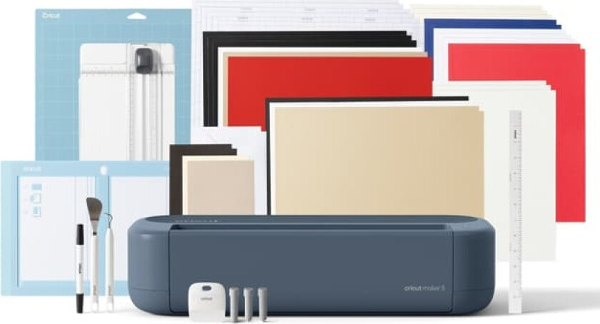 Bilde av Maker 5 skjæremaskin Essential-pakke (blå)