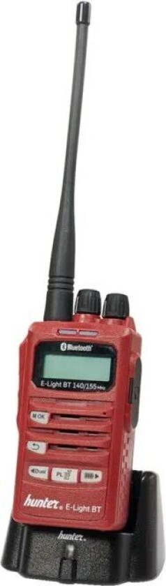 Hunter E-Light BT Jaktradio 140/155 MHz
