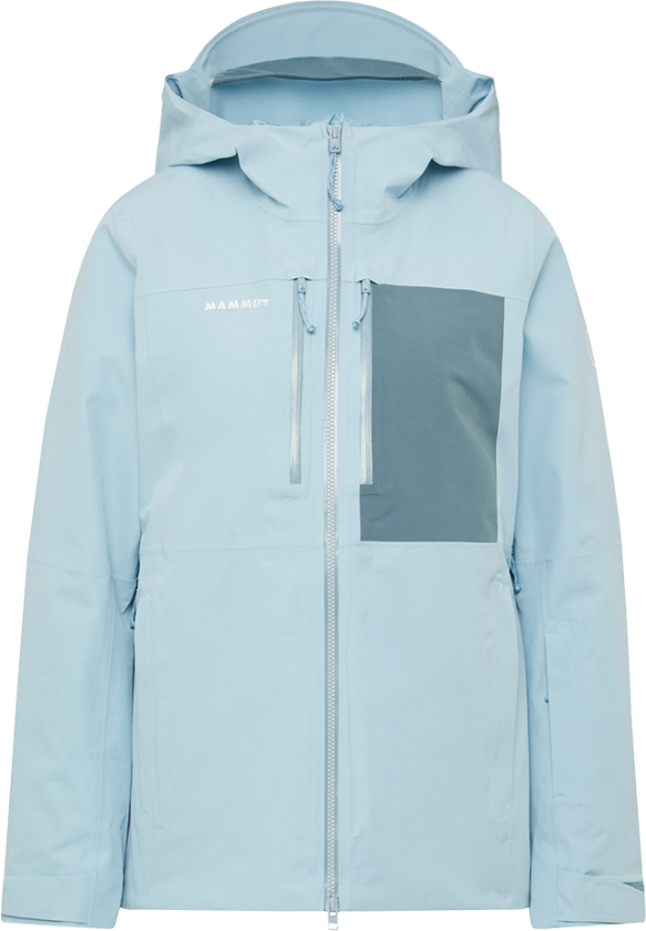 Mammut Women's Stoney Hardshell Thermo Hooded Jacket Nebla-strata