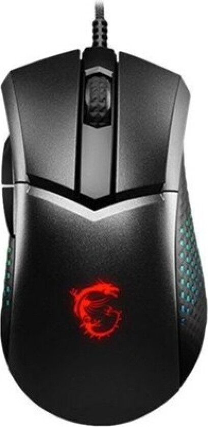 Clutch GM51 - mouse - USB 2.0 - Mus - Optisk - 6 - Svart