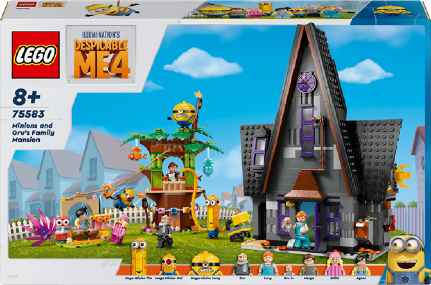 Despicable Me - Huset Til Minions Og Gru 75583