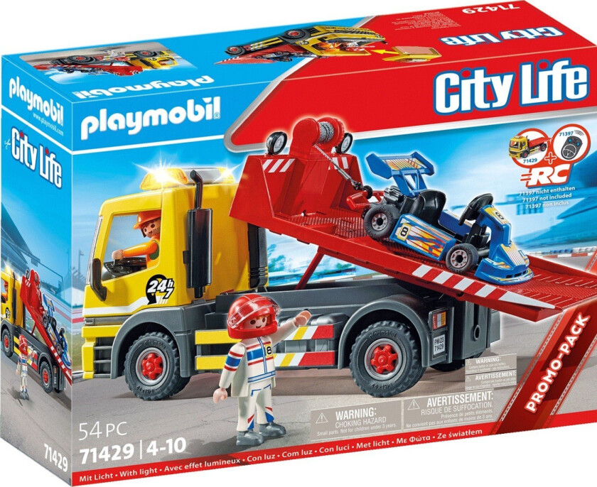 Playmobil Rallybil Playmobil Byggesett City Life 71429