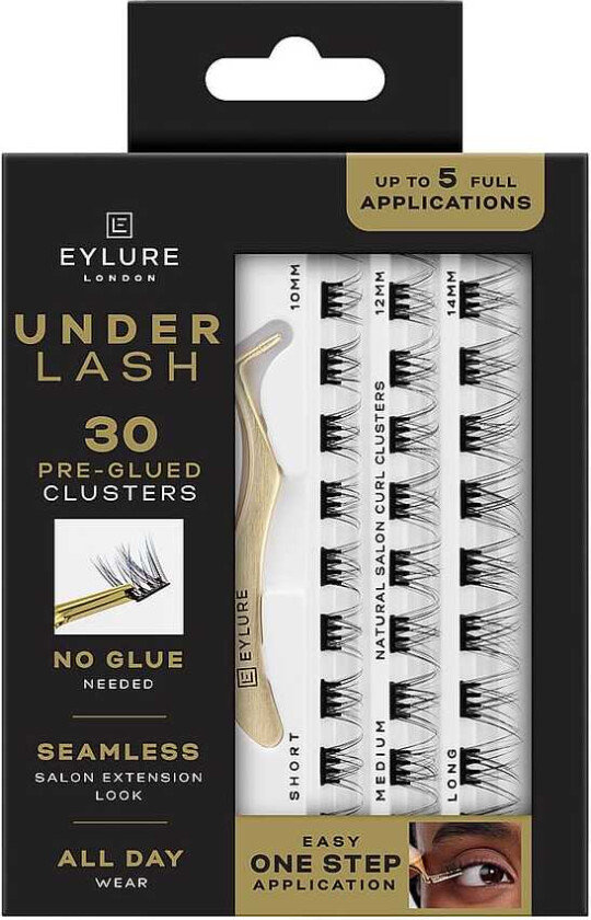 Bilde av Underlash Pre-Glued Natural Clusters - 30 stk