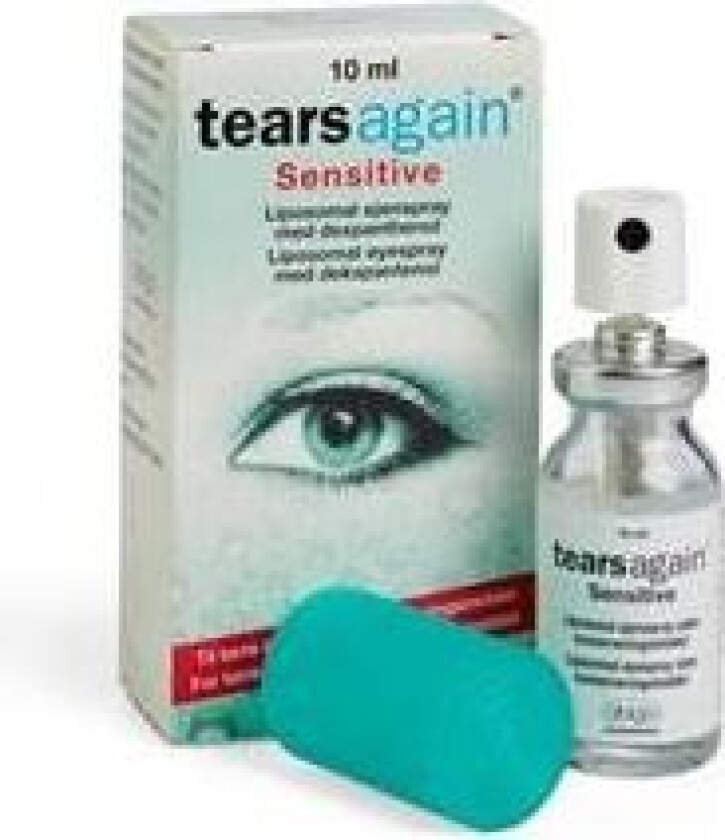 again sensitive øyespray, 10 ml