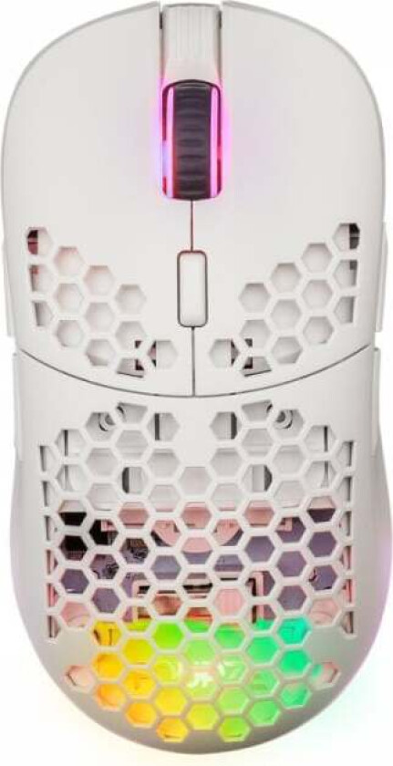 Fourze Gm900 Trådløs Rgb Gaming Mus Hvit