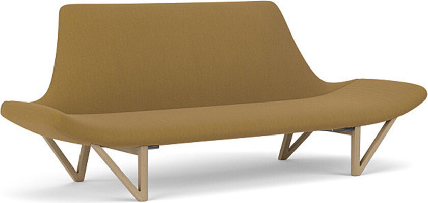 Pagode Sofa Natural Oak / Re-wool 0448