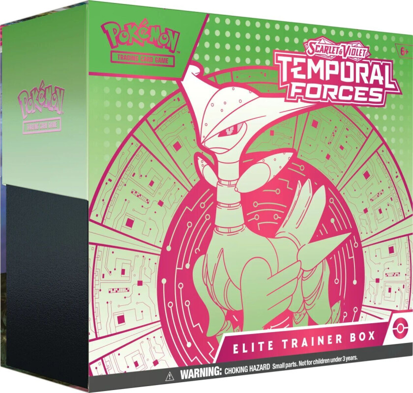 Scarlet & Violet 5 Temporal Forces Elite Trainer Box assorted - Scarlet & Violet - Temporal Forces