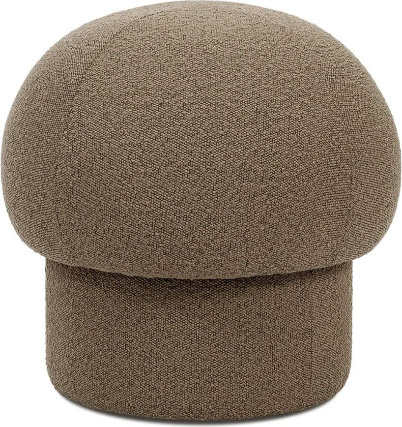Uno puff Ø50 cm Brown