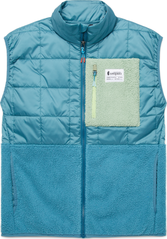 Women's Trico Hybrid Vest Blue Spruce/Drizzle XS, Blue Spruce/Drizzle