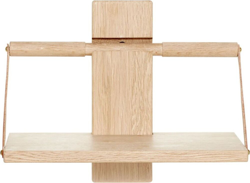 Wood Wall vegghylle Small 30x18x24 cm Oak