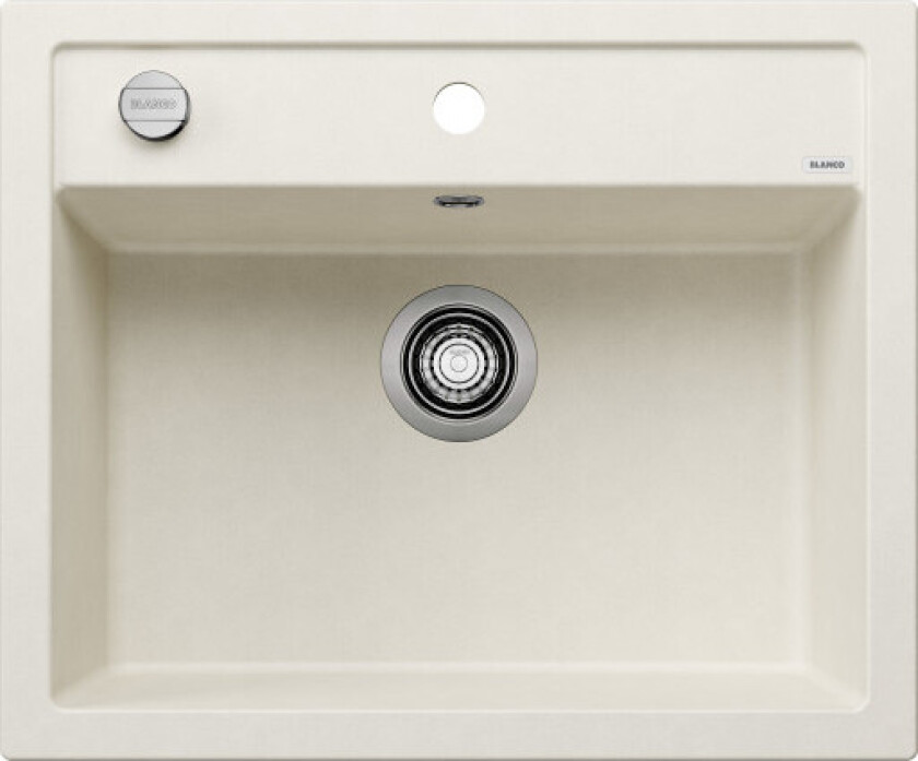 Dalago 6 MX kjøkkenvask, 61,5x51 cm, hvit