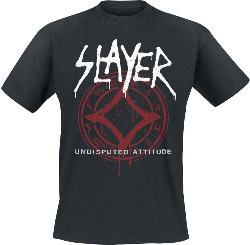 T-skjorte - Undisputed Sprayed Symbol - S til 5XL - Herrer - svart