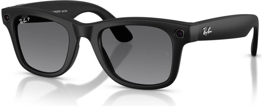 Bilde av Ray-Ban Wayfarer Meta 50 Sunglasses Matte Black