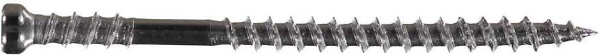 Gulv- og listskrue 3,9x42 cm 250 stk