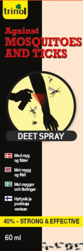 Bilde av DEET SPRAY 40% MYGG OG FLÅTT
