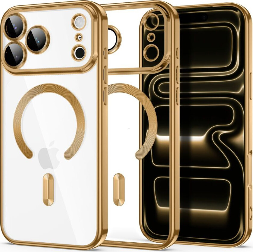 MagFlex-etui til iPhone 18 Pro / 17 Pro – gull