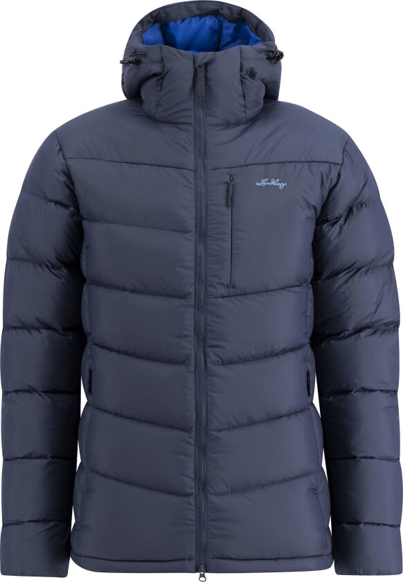 Men's Fulu Down Hooded Jacket Deep Blue XL