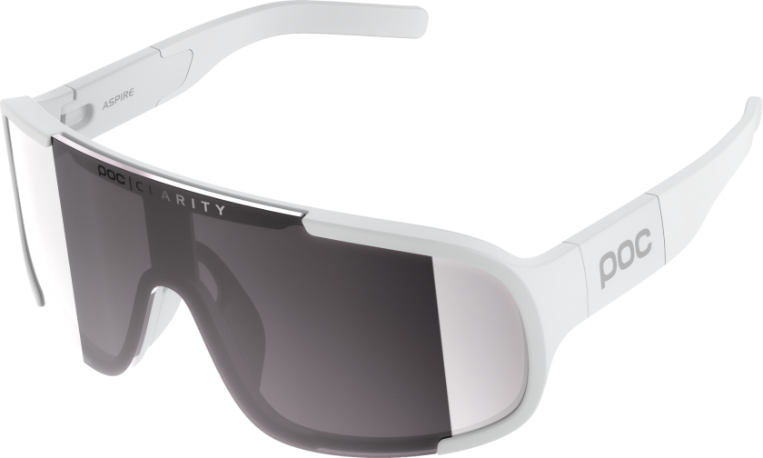 POC Aspire Hydrogen White/Clarity Road/Sunny Silver OneSize, Hydrogen White/Clarity Road/Sunny Silver
