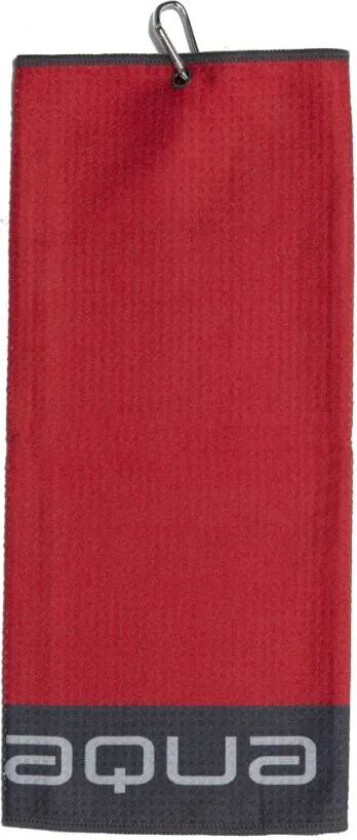 Aqua Trifold Håndkle Rød