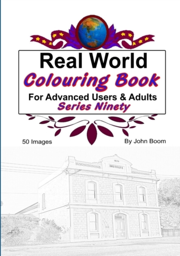 Real World Colouring Books Series 90 av John Boom (Paperback)