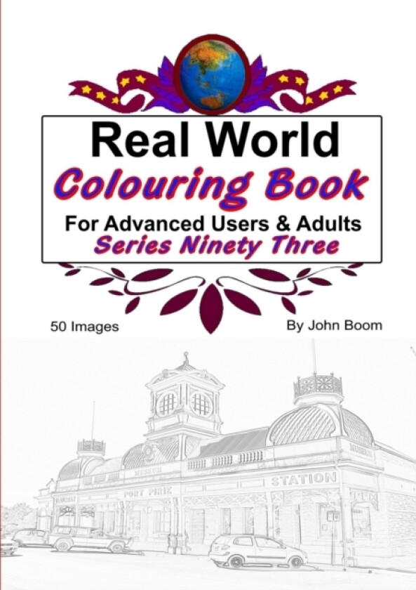 Real World Colouring Books Series 93 av John Boom (Paperback)