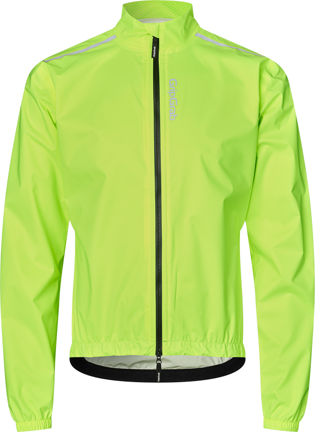 Gripgrab Men's RIDE Waterproof Lightweight Jacket Yellow Hi-vis